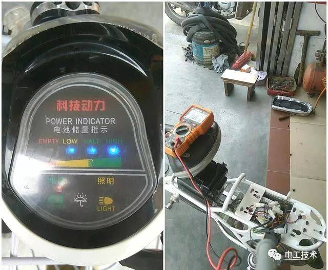 电动车仪表正常过电,可就是不走!是啥情况?