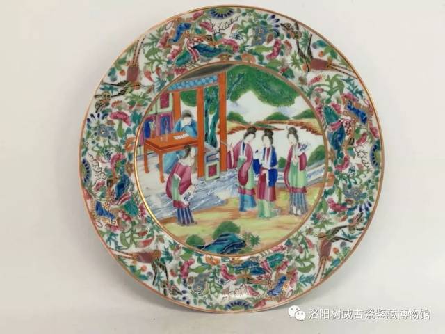 清代贵族型广彩瓷器,非常值得收藏的外销瓷品种