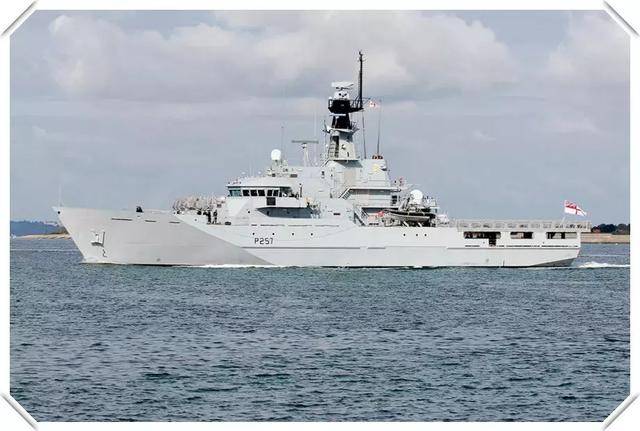 图说海军|适用于全球部署的英国"河"级近海巡逻舰"克莱德"号