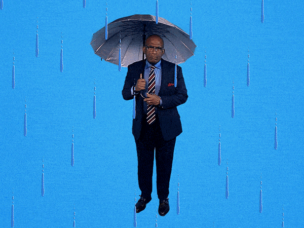 雨天必备!这把全能雨伞,一甩即干,全网好评!