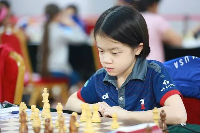 图集|2019国际象棋世少赛第四轮 谢军邱海芳开棋