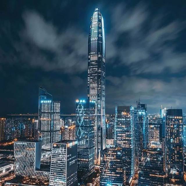 "深圳第一高楼"夜景照明设计赏析