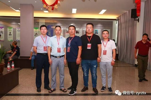 开幕式最后,汪石满先生,鲍国友先生,钱洲胜先生,杨如松先生,张新先生