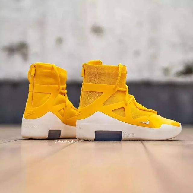 nike fog 1 黄色版本上脚美图,疑似迎来市售?