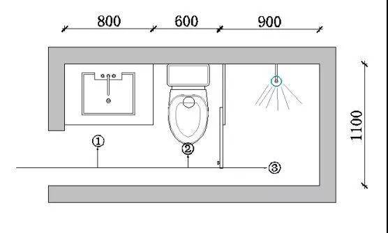 卫生间太小但是淋浴房马桶洗手盆都想要原来你可以这么做