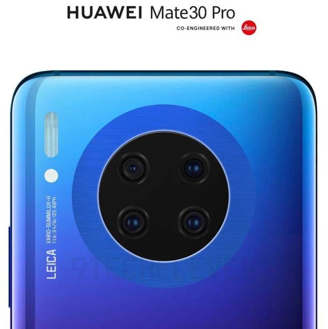 原创华为mate30 pro完全确认,徕卡电影4摄相机 5g双模,价格感人