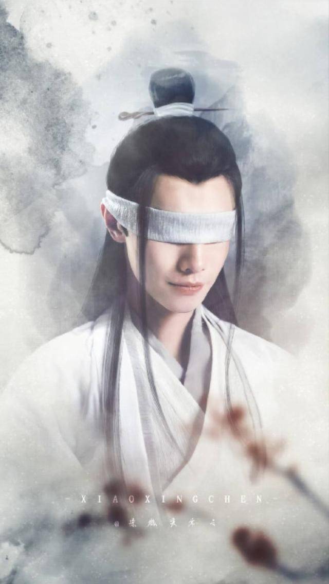 明星蒙眼造型:肖战帅气,杨幂仙气,而他让人心动!