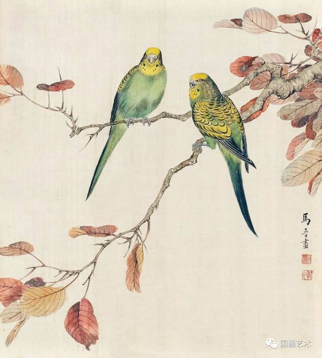鹦鹉鹦鹉图任伯年颜伯龙桃花 平台声明