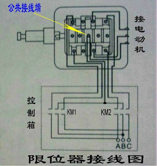 电动葫芦断火限位器接线图解