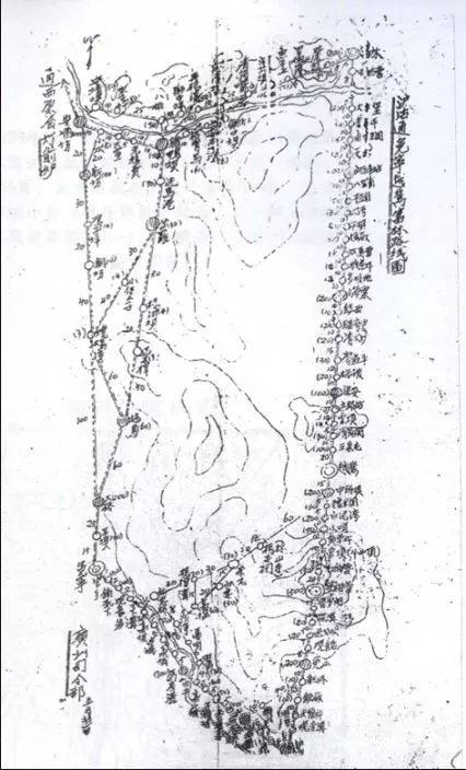 红色军事家与地理地图的故事之十五刘伯承指示速绘安顺场至泸定城路线