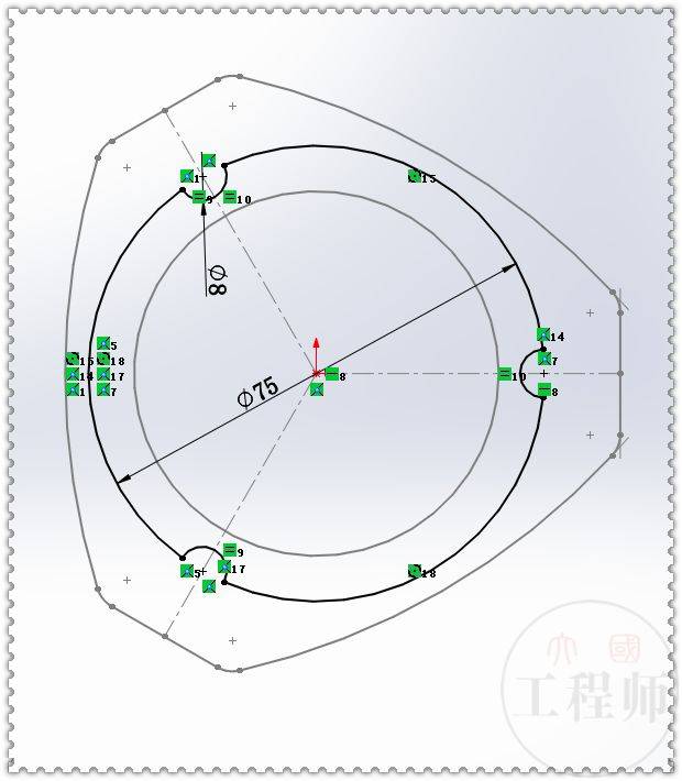 solidworks一个扫描就可以完成的烟灰缸