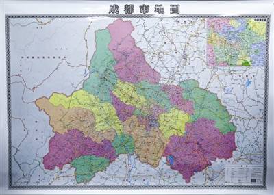 2019年成都市六环地图,成都是继北京之后全国第二个在地图上标注有图片