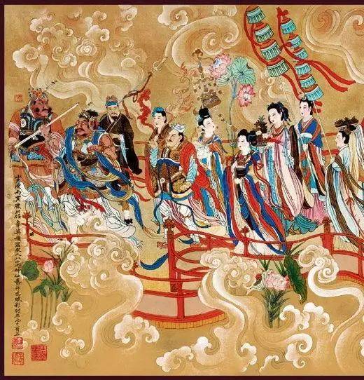 中国传世名画——《八十七神仙卷》