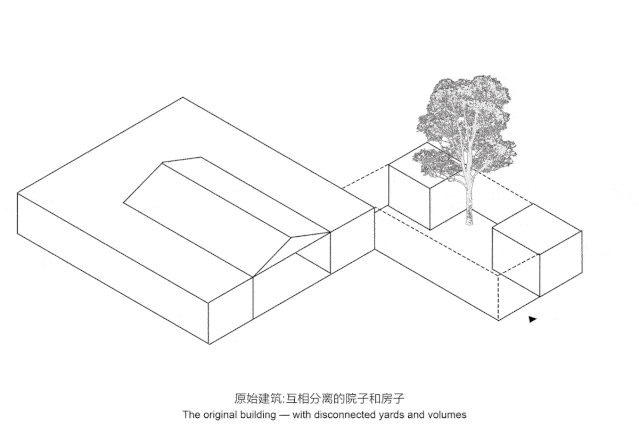北京钱粮胡同四合院改造设计——折叠院