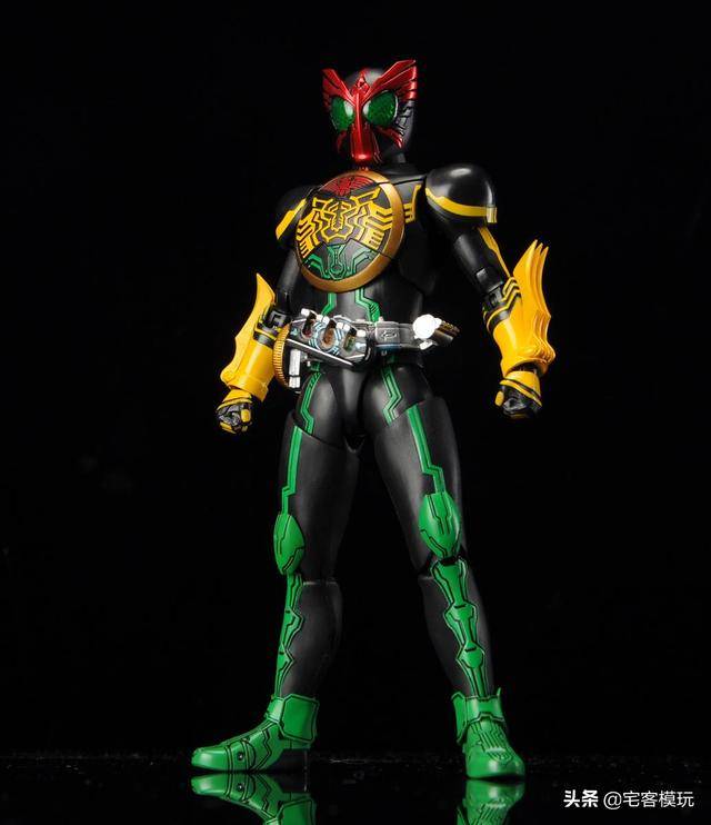 78官测:万代 shf 真骨雕 假面骑士ooo 鹰虎蝗联组