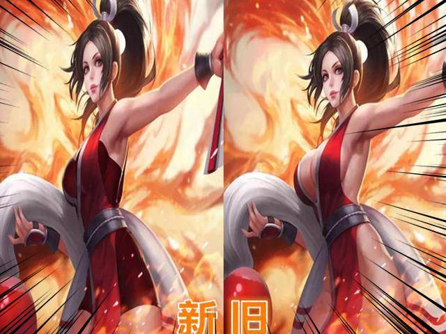 王者荣耀 女英雄原画四年前后对比 只有孙尚香和之前穿的一样多