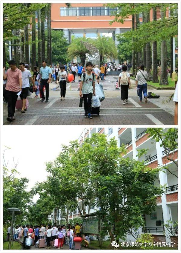 万宁各中小学迎来新学期 新生陆续到校报到
