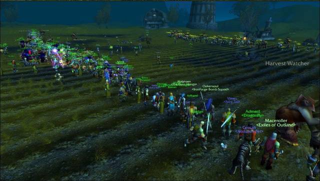 魔兽世界怀旧服第三天老外在RP服 举行了一场