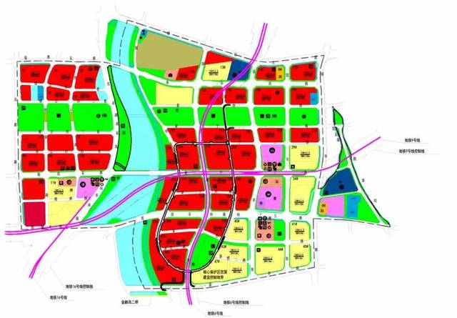 金融城最新土地规划