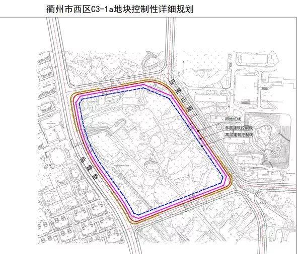 【西区规划】衢州一中西侧地块规划来了!为居住,商业服务业用地