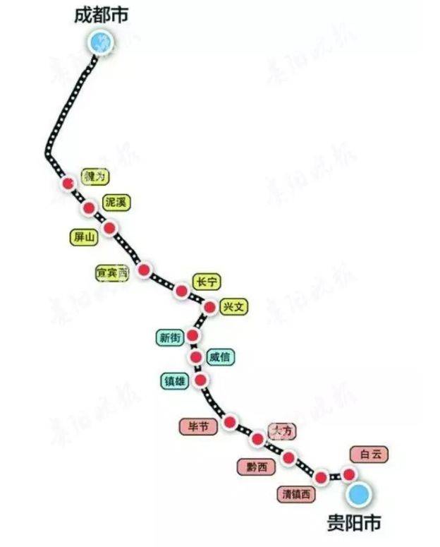 贵州高铁网做大!年底贵阳到成都不到3小时,新线路正在规划_手机搜狐网