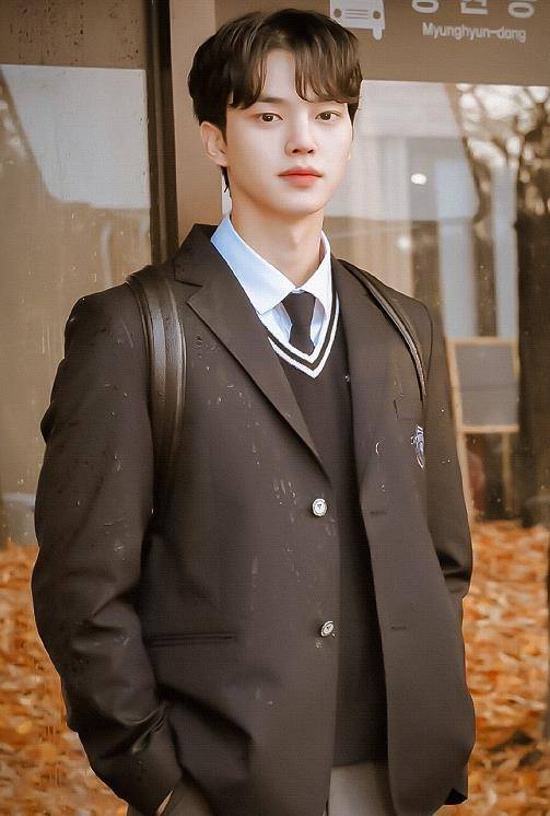 男明星穿校服,韩国演员宋江小哥哥人气最高,网友:校草
