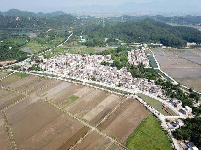 台山赤溪这条村大变样,航拍出来了,是你村吗