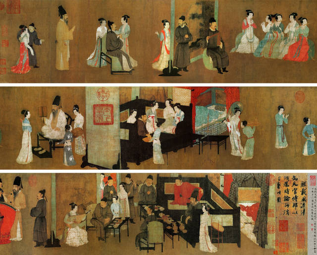 荣宝斋出品 《韩熙载夜宴图》