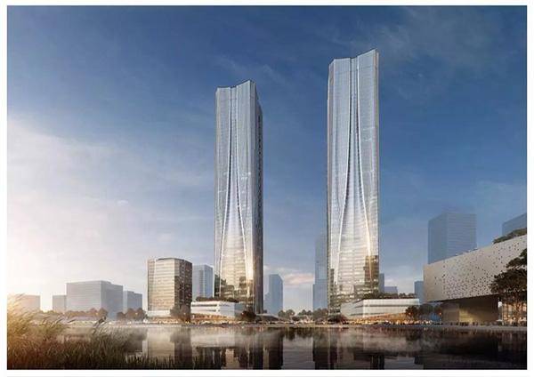 陆家嘴集团91亿摘上海张江地块,320米双子塔年底将动工