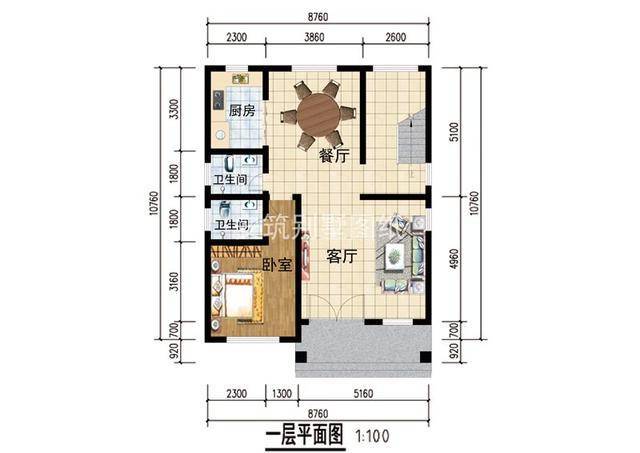 原创农村传统中式别墅,二层小楼超唯美,室内布局合理超更实用