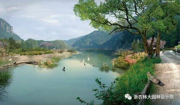 浙江天台始丰溪国家湿地公园详细规划