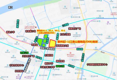 其中,一块为鄞州区*i-1(江南公路地段jd08)地块,于7月2日被江山万里&