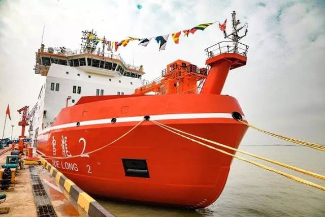 最新消息!雪龙2号科考船首航将在2019年中国