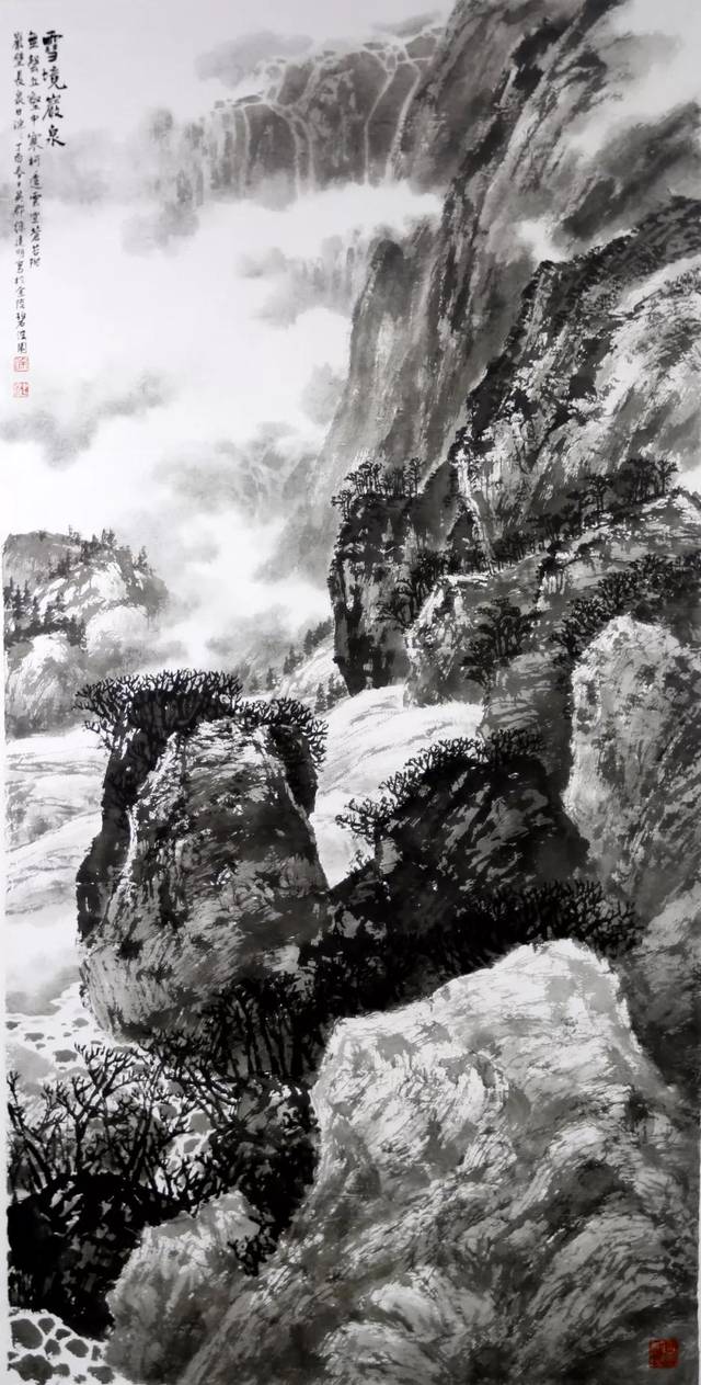 腾讯视频,本微信平台相继推出 徐建明山水画笔墨宋文治画家 平台声明