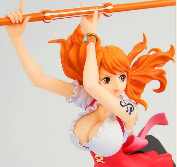 《海贼王》娜美手办你值得有用，还原度这么高的手办真想放满窗台