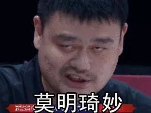 表情包姚明:我太难了,中国男篮太难了!