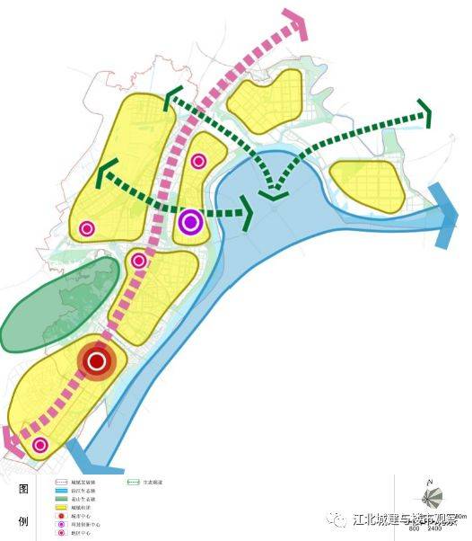 江北新区官方发布!直管区最新规划图全部曝光!