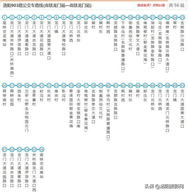 谁整理的太全了!2019洛阳市区到各县区最新城际公交线路出炉