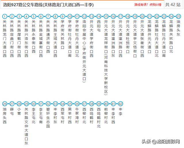 谁整理的太全了!2019洛阳市区到各县区最新城际公交线路出炉