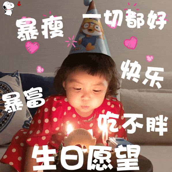 罗熙生日表情包动图合集|祝自己18岁生日快乐