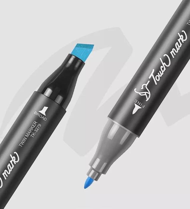 马克笔和水彩笔的区别,马克笔和水彩笔哪个更