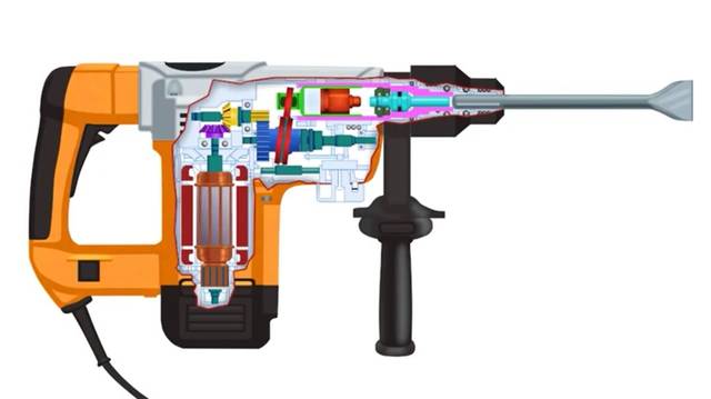 电锤,电钻,冲击钻有什么区别,它们又是如何工作的?
