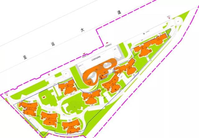 亚运城e地块规划了什么建筑?具体的公示计划来了