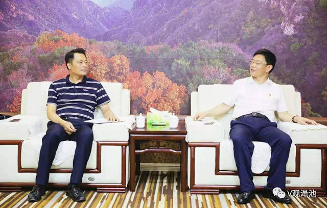 杨跃民会见雨润集团战略投资部总经理许胜宝一行