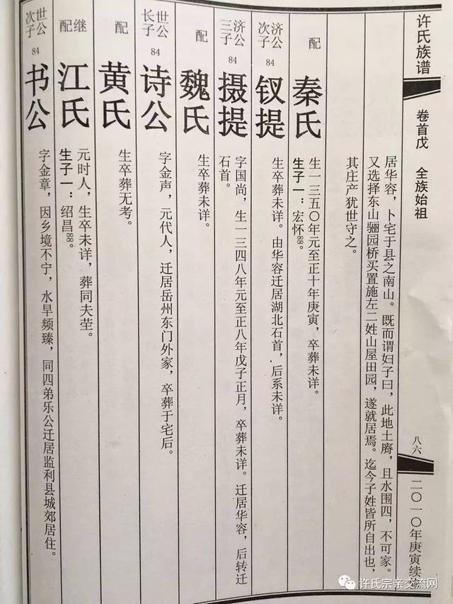 族谱世系图的六种基本格式学习族谱知识(九)