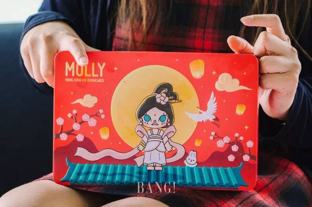 molly变身嫦娥美出天际!这到底是什么神仙月饼?