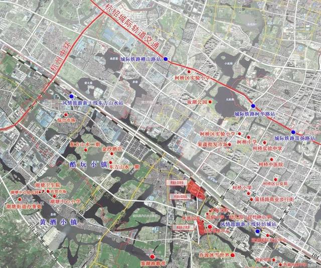 绍兴地铁4号线曝光?柯桥两大地铁站选址确定!