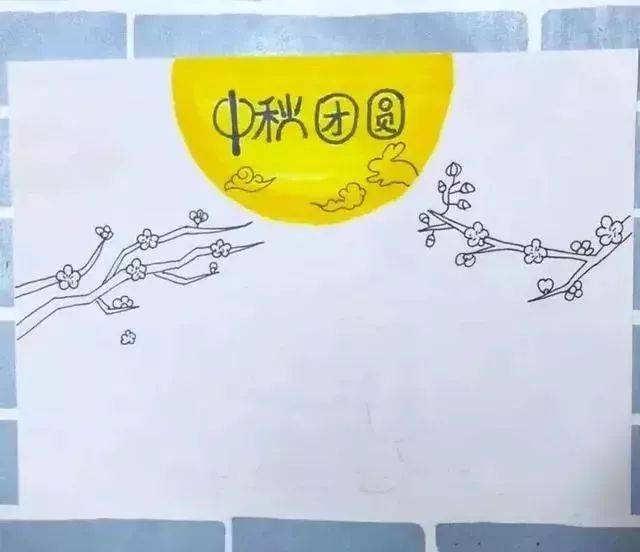 图解颜料第一步首先用马克笔或者水彩笔,彩铅等步骤,在上方中间画网鱼的技巧图片