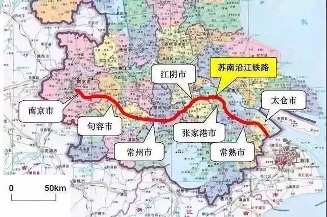 好消息!常熟段南沿江城际铁路全面开工了