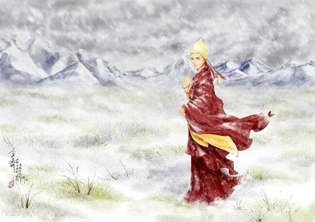 仓央嘉措一生中挚爱的三个女人 第一个陪他生 第三个陪她死